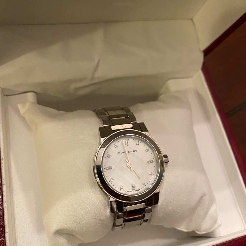 Burberry Mother of Pearl Watch